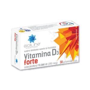 Vitamina D3 Forte – sustine sanatatea oaselor si imunitatea