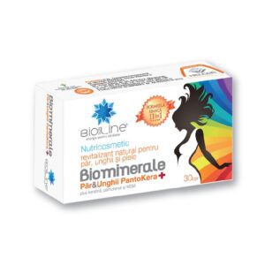 Vitamine pentru par – Biominerale Par & Unghii PantoKera+